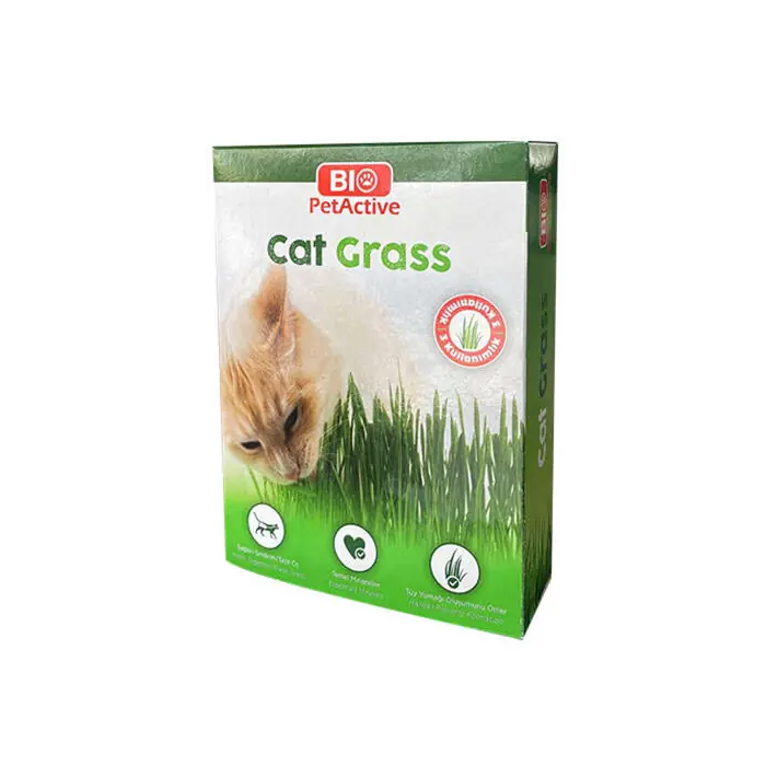 BİO PET ACTİVE GRASS KİT NATUREL KEDİ ÇİMİ