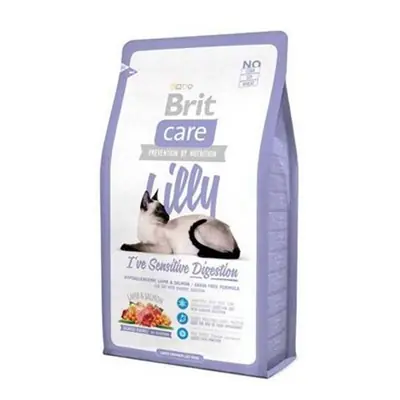 BRİT CARE LİLLY SENSİTİVE KUZULU SOMONLU KEDİ MAMASI 2 KG