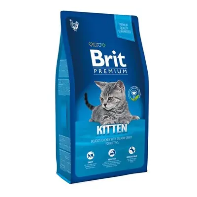 BRİT PREMİUM TAVUK ETLİ&PİRİNÇLİ YAVRU KEDİ MAMASI 8 KG