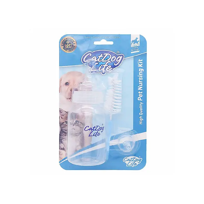 CAT&DOGLIFE YAVRU KEDİ VE KÖPEKLER İÇİN BİBERON SETİ 150ML