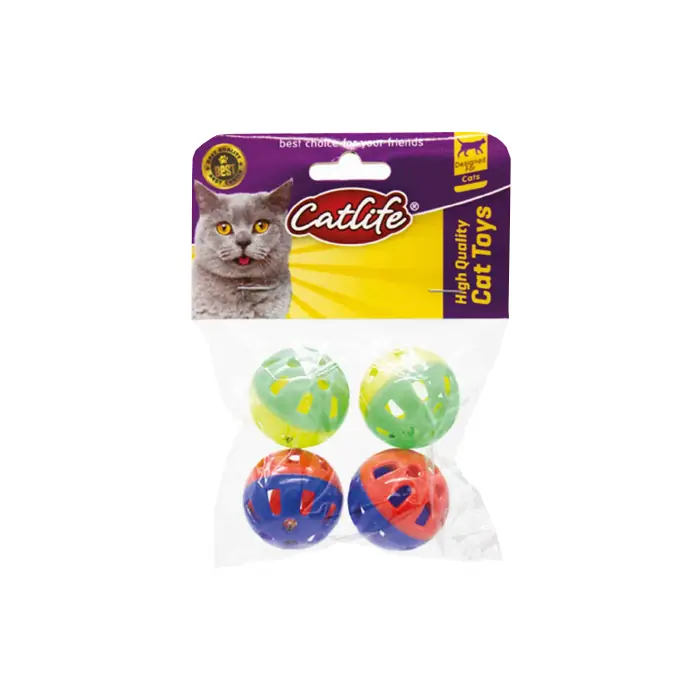 CATLIFE ZİLLİ KEDİ OYUNCAĞI 4LÜ PAKET 201586