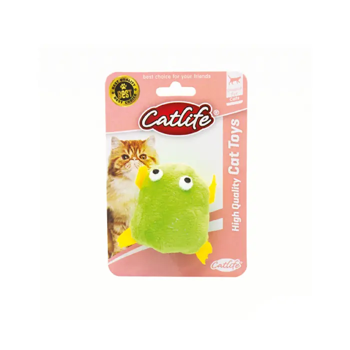 CATLİFE KURBAĞA TİTREŞİMLİ KEDİ OYUNCAĞI