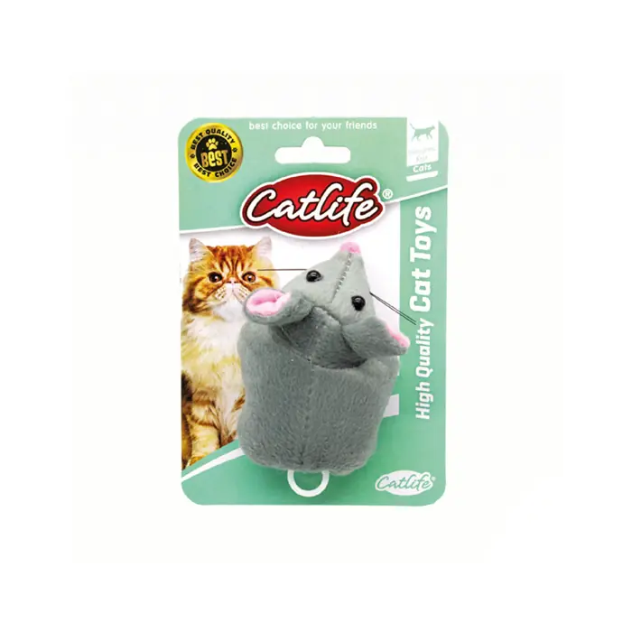 CATLİFE MAVİ FARE TİTREŞİMLİ KEDİ OYUNCAĞI