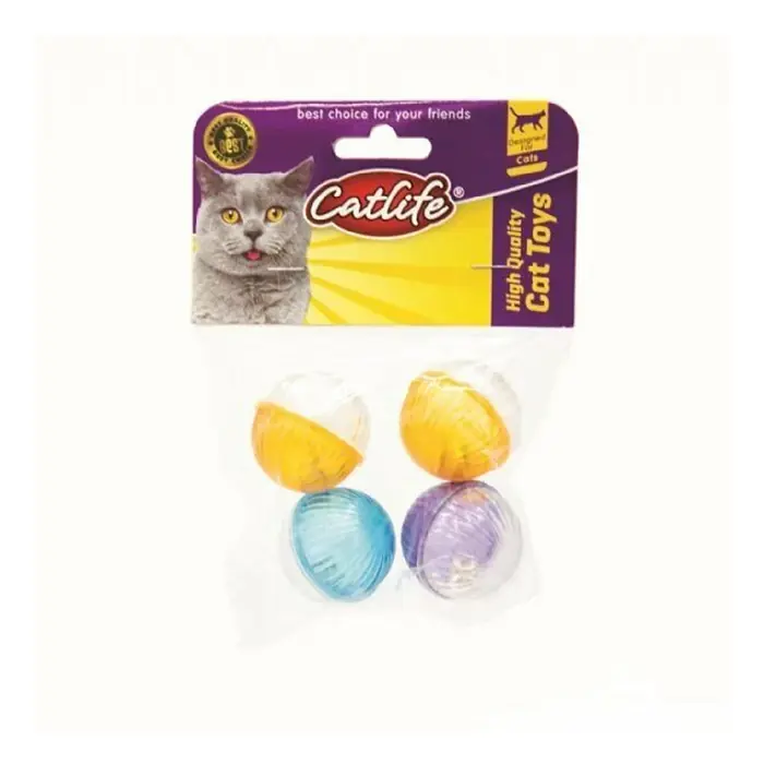 CATLİFE ZİLLİ KEDİ OYUNCAĞI 4LÜ