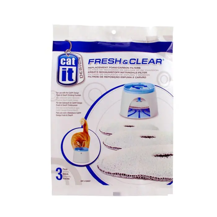 CATİT FRESH CLEAR OTOMATİK SU KABI YEDEK FİLTRESİ 3 ADET