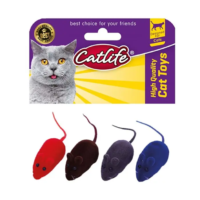 CATLİFE FARE KEDİ OYUNCAĞI 4'LÜ PAKET
