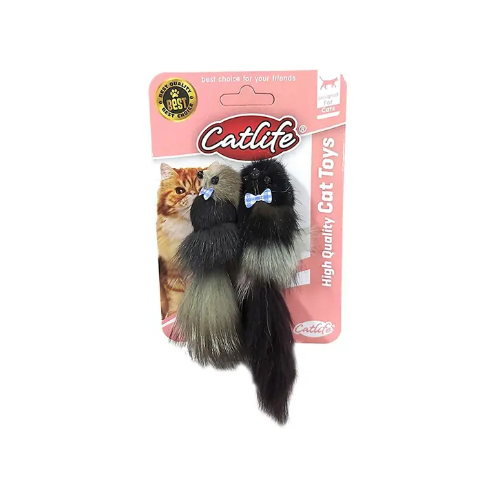 CATLİFE SEVİMLİ İKİLİ FARE KEDİ OYUNCAĞI