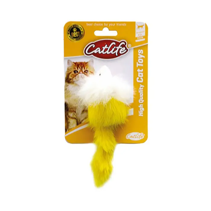CATLİFE TÜYLÜ RENKLİ FARE KEDİ OYUNCAĞI - 203056