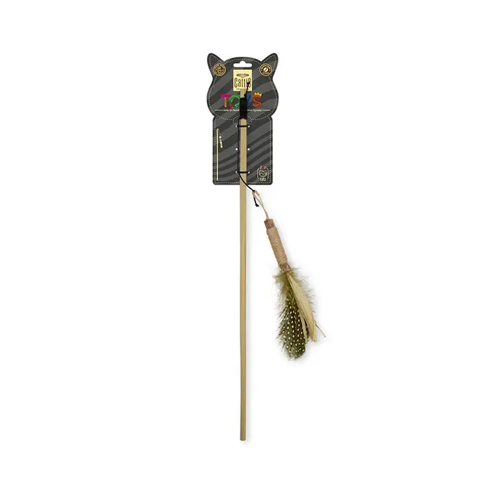 CATTİE MATATABİ İÇERİKLİ TÜYLÜ OLTA KEDİ OYUNCAĞI 50CM