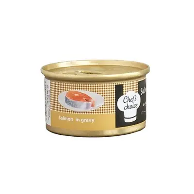 CHEF'S CHOİCE GRAVY SOMON BALIĞI SOSLU KEDİ KONSERVESİ 80 GR