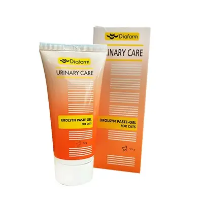 DİAFARM UROLSYN ÜRÜNER VE RENAL DESTEKLEYİCİ KEDİ MACUNU 50 GR