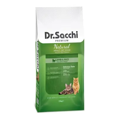 DR.SACCİ PREMİUM NATURAL LAMB RİCE KEDİ MAMASI 15 KG