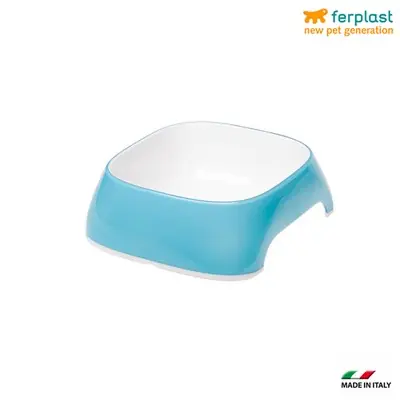 FERPLAST GLAM SMALL LIGHT BLUE BOWL MAMA KABI