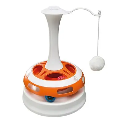 FERPLAST TORNADO DÖNER PİRAMİT KEDİ OYUNCAĞI 34 CM
