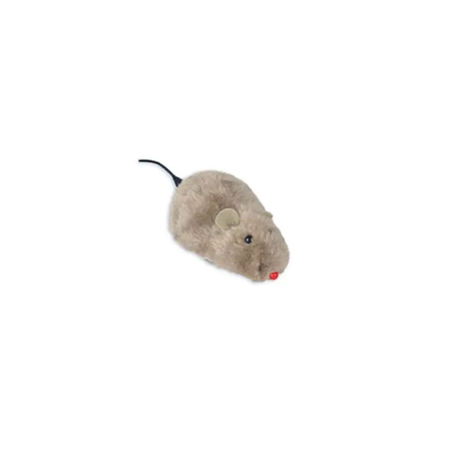 FLİP KURMALI PELUŞ FARE KEDİ OYUNCAĞI