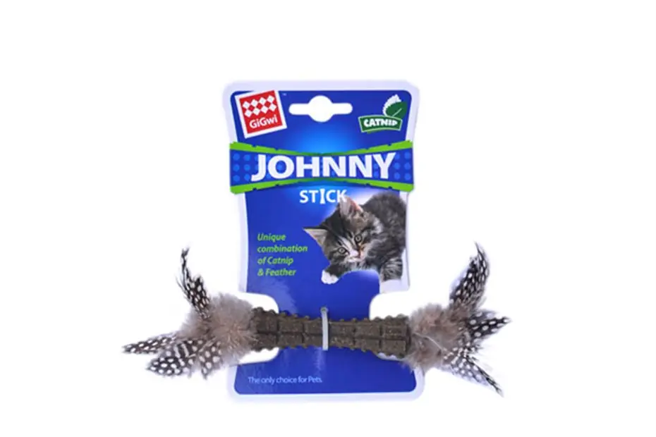 GİGWİ JHONNY STİCK CATNİPLİ DOĞAL YEŞİL KEDİ OYUNCAĞI