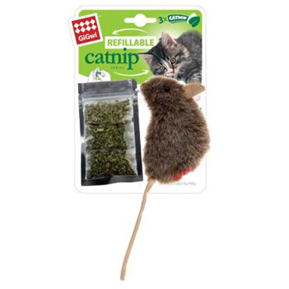 GİGWİ CATNİP HAZNELİ FARE KEDİ OYUNCAĞI