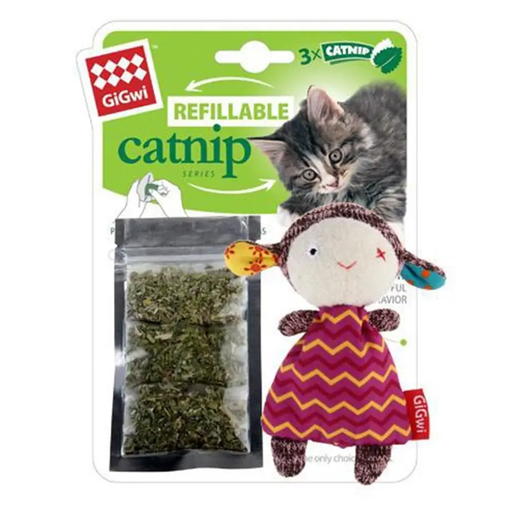 GİGWİ CATNİPLİ KUZU KEDİ OYUNCAĞI
