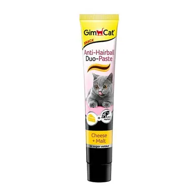 GİMCAT ANTİ-HAİRBALL DUO PASTE PEYNİRLİ MALT KEDİ MACUNU 50 GR