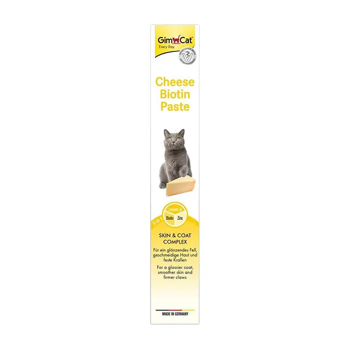 GİMCAT CHEESE BİOTİN KEDİ MACUNU 200GR