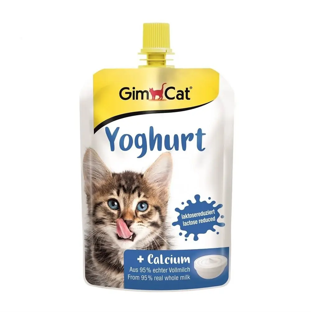 GİMCAT CLASSİC YOGHURT KALSİYUM KEDİ PUDİNGİ 150 GR
