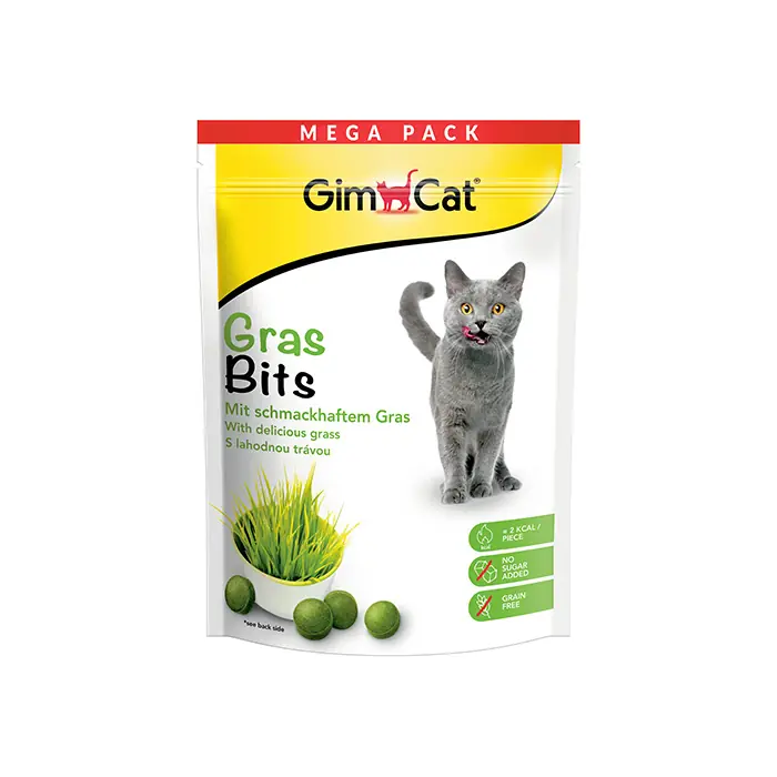 GİMCAT GRASBİTS KEDİ ÖDÜL TABLETİ MEGA BOY 425GR