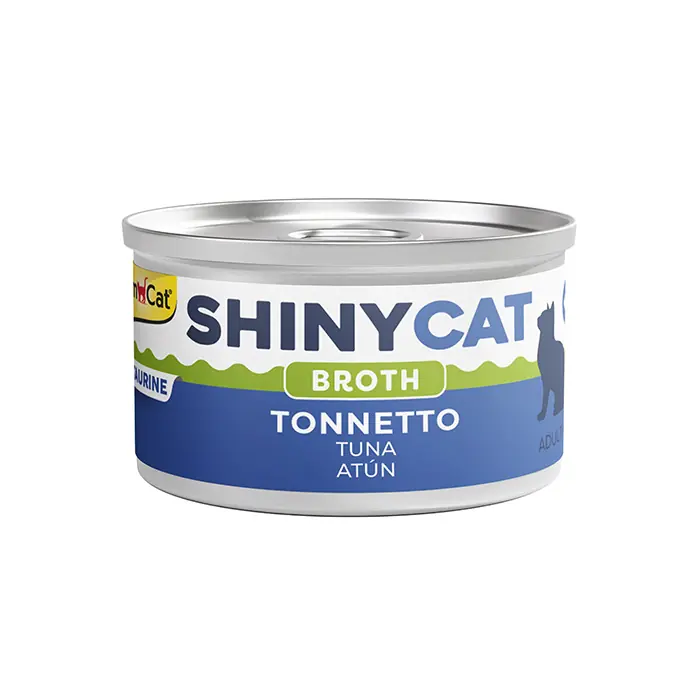 GİMCAT NEW SHİNYCAT BROTH TON BALIKLI KEDİ KONSERVESİ 70GR