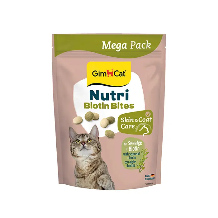 GİMCAT NUTRİ BİYOTİNLİ DENİZ YOSUNLU KEDİ ÖDÜLÜ 425GR