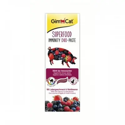 GİMCAT SF IMMUNİTY DUO-PASTE ORMAN MEYVELİ 50G