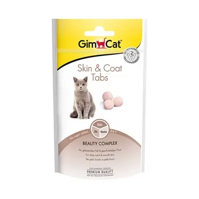 GİMCAT SKİNCOAT DERİ VE TÜY BAKIMI KEDİ ÖDÜLÜ 40 GR