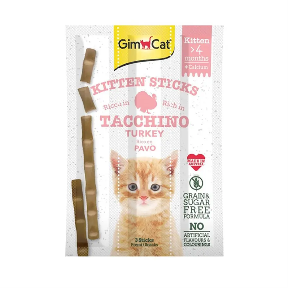 GİMCAT STİCKS KİTTEN HİNDİLİ ÖDÜL ÇUBUKLARI 3*3GR.
