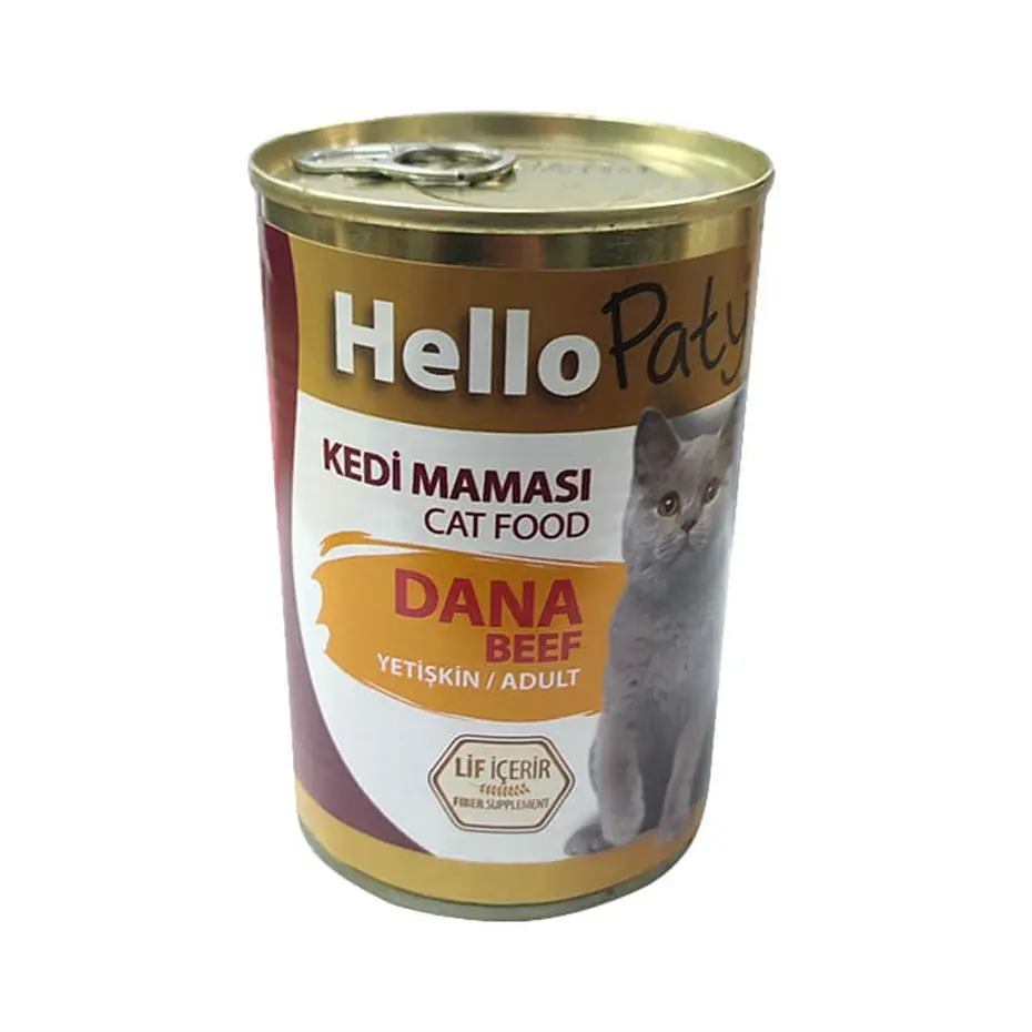 HELLO PATTY DANA ETLİ YETİŞKİN KEDİ KONSERVESİ 415GR