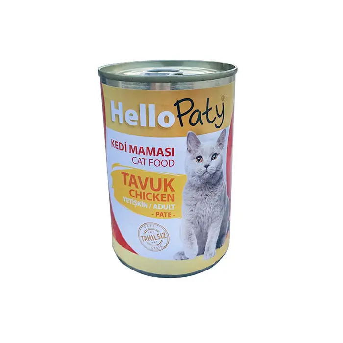 HELLO PATTY TAVUK ETLİ YETİŞKİN KEDİ KONSERVESİ 415GR