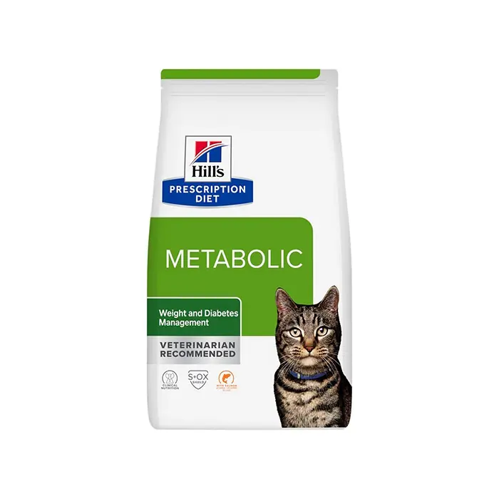 HİLLS PRESCRİPTİON DİET METABOLİC SOMON BALIKLI KEDİ MAMASI 1,5 KG