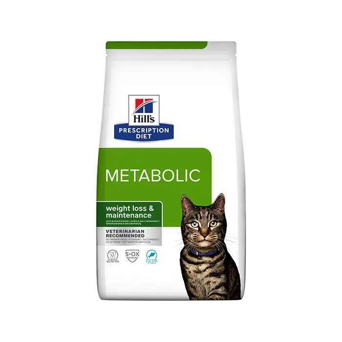 HİLLS PRESCRİPTİON DİET METABOLİC TUNA BALIKLI KEDİ MAMASI 1,5 KG