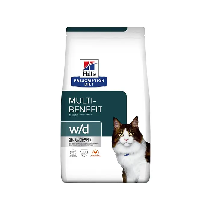 HİLLS PRESCRİPTİON DİET W/D KEDİ MAMASI 3 KG