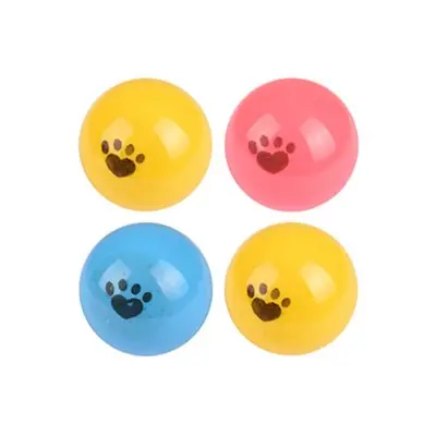 KARLİE FLAMİNGO KEDİ PİNPON TOPU 4'LÜ 4 CM