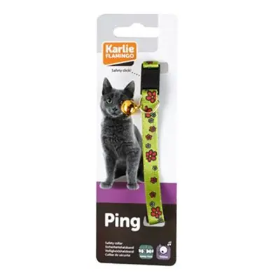 KARLİE KEDİ ÇİÇEKLİ BOYUN TASMASI YEŞİL