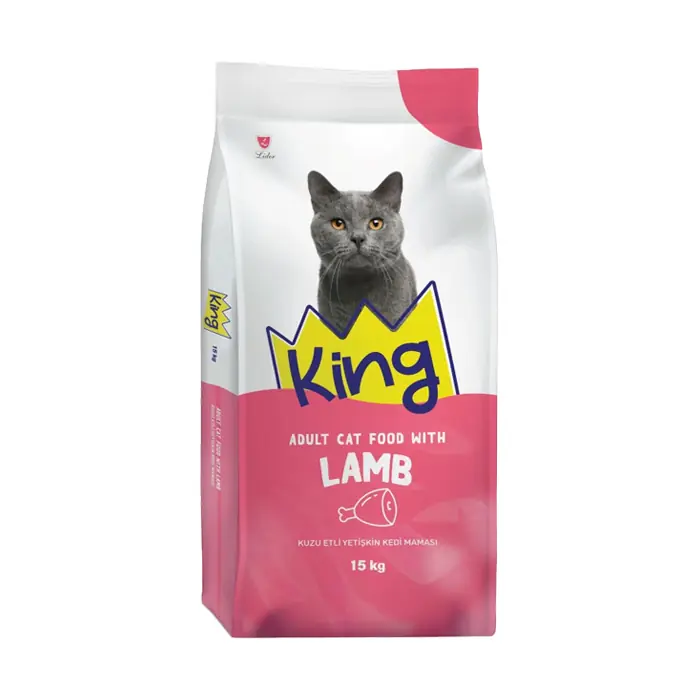 KİNG KUZU ETLİ YETİŞKİN KEDİ MAMASI 15 KG