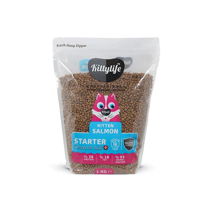KİTTYLİFE SOMONLU YAVRU KEDİ MAMASI 1KG