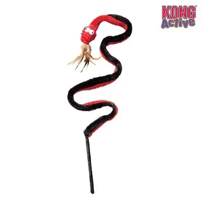 KONG TÜYLÜ PELUŞ SOPALI YILAN KEDİ OYUNCAĞI 140 CM