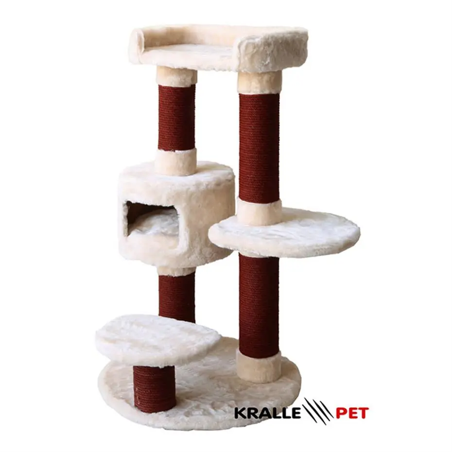 KRALLE ÇOK KATLI OTURAKLI TIRMALAMA 1050MODEL KREM