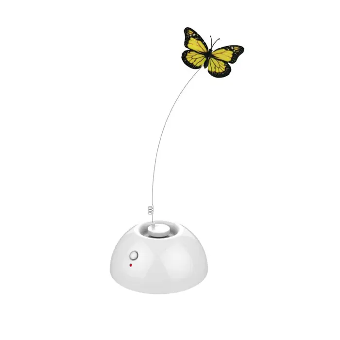 M-PETS DANCİNG BUTTERFLY İNTERAKTİF KEDİ OYUNCAĞI BEYAZ