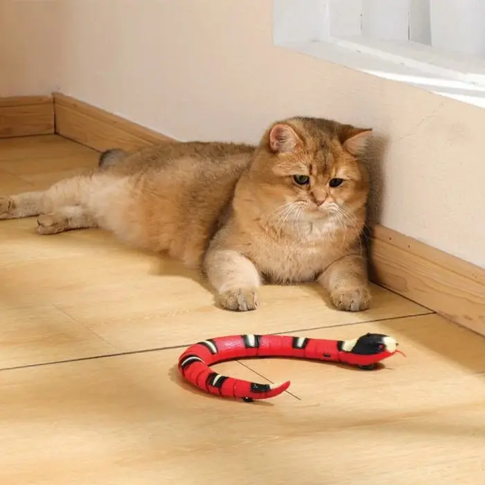 M-PETS SNEAKY SNAKE İNTERNAKTİF KEDİ OYUNCAĞI