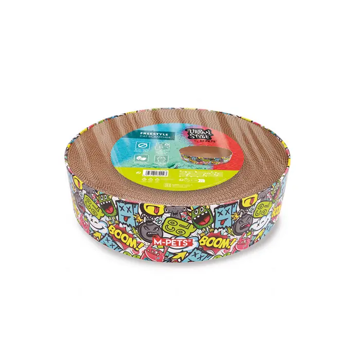 M-PETS URBAN STYLE KARTON KEDİ TIRMALAMA MİX COLOR