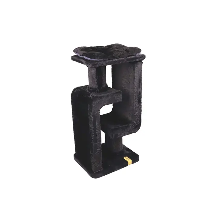 M-PETS PANTHER PREMİUM DUO KEDİ TIRMALAMA SİYAH