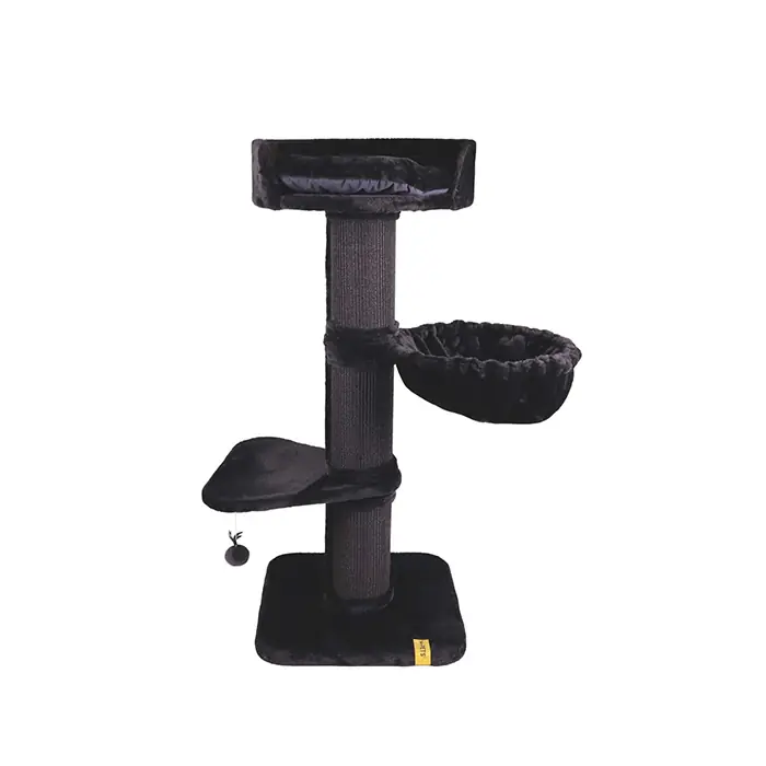 M-PETS PANTHER PREMİUM NİDO KEDİ TIRMALAMA SİYAH