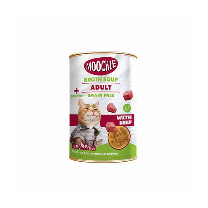 MOOCHIE DANA ETLİ TAHILSIZ YETİŞKİN KEDİ ÇORBASI 135ML