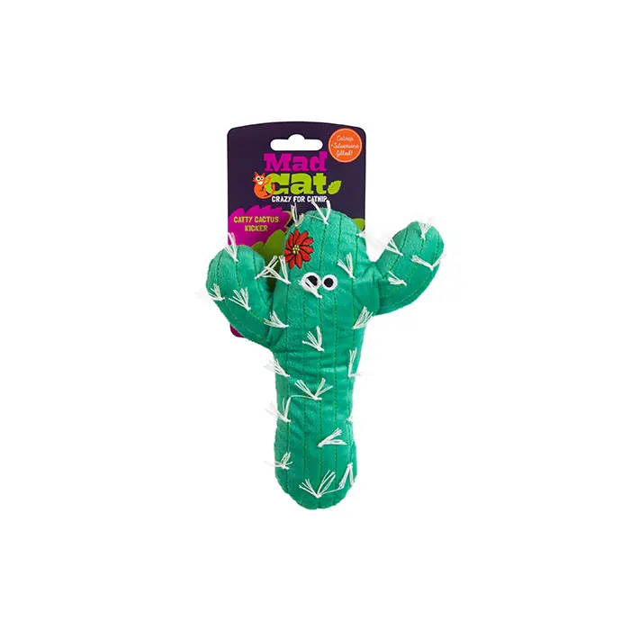 MAD CAT BİG CACTUS KİCKER KEDİ OTLU VE MATATABİLİ KEDİ OYUNCAĞI