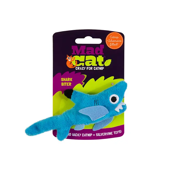 MAD CAT SHARK BİTER KEDİ OTLU VE MATATABİLİ KEDİ OYUNCAĞI